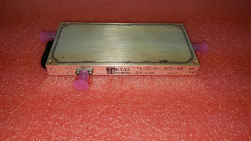 EMI EYAL Microwave Tx-15-MW 6001-22 Transceiver