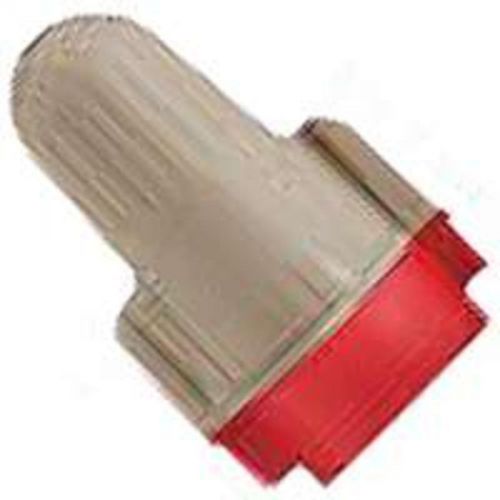 Wire connector, 22 - 8 awg, 600 v, tan/red, 100/box 3m terminal lugs t/r+ for sale