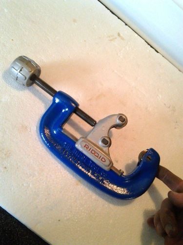 Ridgid no 30 pipe tube cutter 1&#034; to 3-1/8&#034;  / blue / $ave 50% for sale