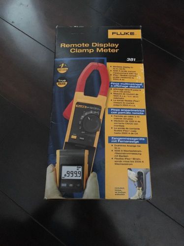 Fluke 381 Remote Display True-rms AC/DC Clamp Meter with iFlex New In Box