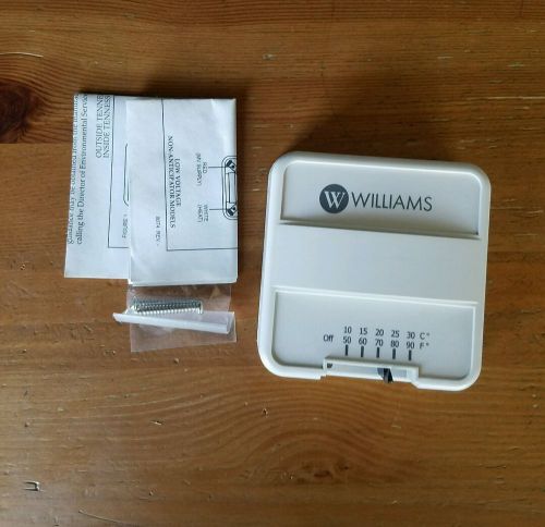 William furnace co. P322016 LOW VOLTAGE THERMOSTAT HEATING ONLY