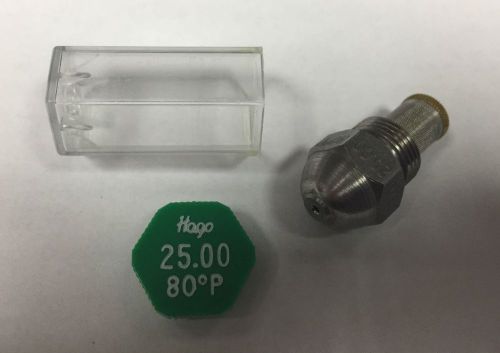 HAGO 25.00 GPH 80 DEGREE P SOLID NOZZLE (250080P, 29628, 030G3678)