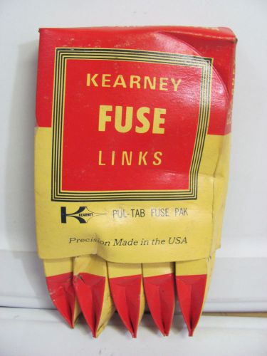 NEW Lot Of 5 Kearney FitAll Fuse Link QA 5 Cooper Power Systems Fit All