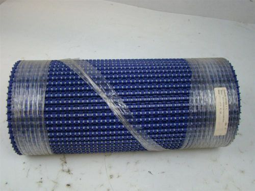 Conveyor belt m1220 flat top acetal blue 17.7&#034; x 10&#039; for sale