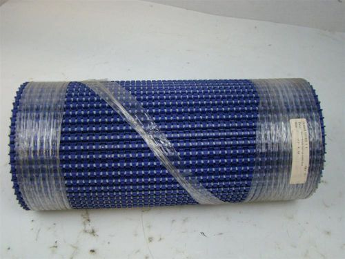 CONVEYOR BELT M1220 FLAT TOP ACETAL BLUE 17.7&#034; X 10&#039;