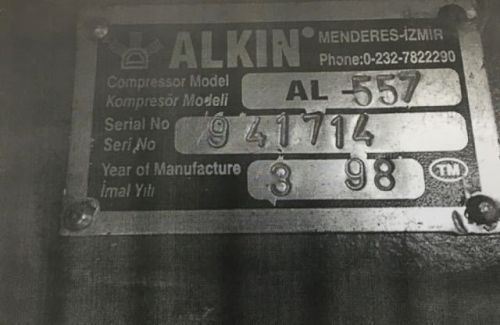 Alkin Compressor Pump Model AL-557