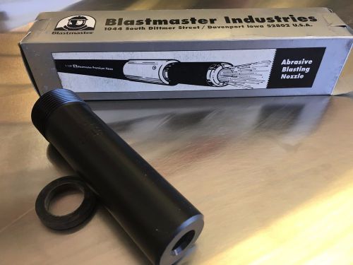 #5 blastmaster sandblast nozzle tungsten carbide plastic jacket long venturi for sale