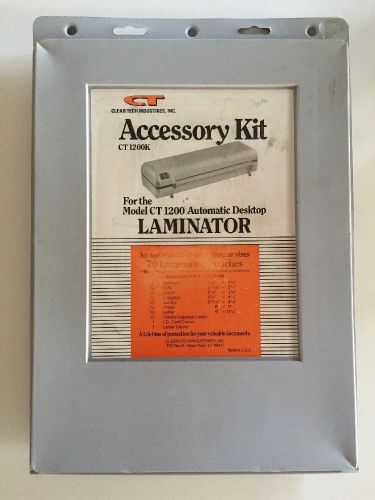 Laminator CT 1200 Laminating Pouches