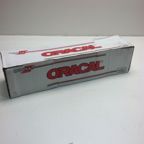 1 Roll 24&#034; X 50yd Oracal Cal Sign Cutting Vinyl Intermediate Cal Gold 651G-091