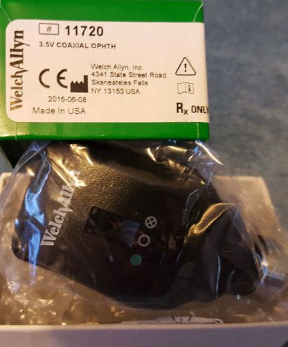 WELCH ALLYN 3.5V COAXIAL OPHTHALMOSCOPE #11720 NEW HEAD ONLY!