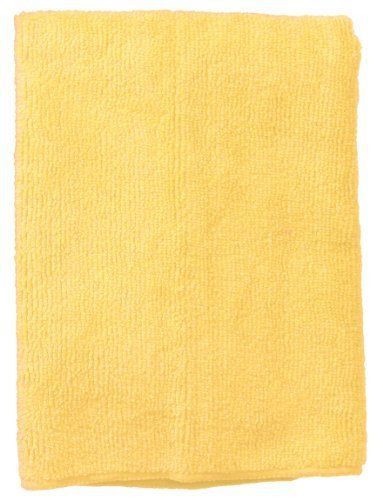 Wilen E830016, Supremo Microfiber Cloth, 16&#034; Length x 16&#034; Width, Yellow Case of