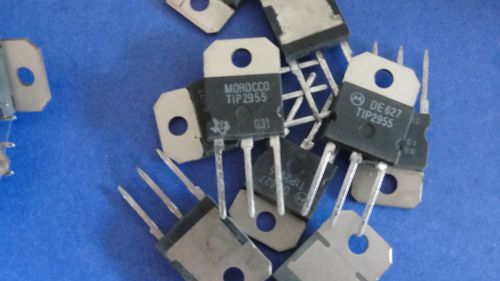 TIP2955 - QTY 10 - NEW   Transistors PNP 60V 15A TO-247