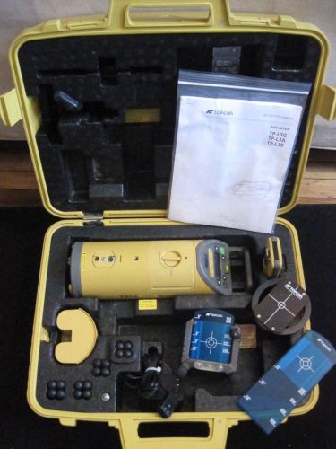 Topcon Model TP-L3G Green Beam Pipe Laser CLEAN WORLDWIDE SHIPPING