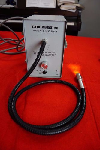 Carl Zeiss fiberoptic illuminator by Dyonics 310187 with cable