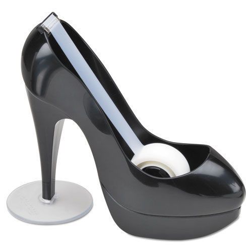Shoe tape dispenser, black high heel, 1&#034; core for sale