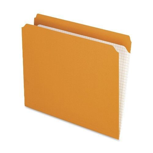 Esselte pendaflex r152ora 2-ply, reinforced, file folders, straight cut, top for sale