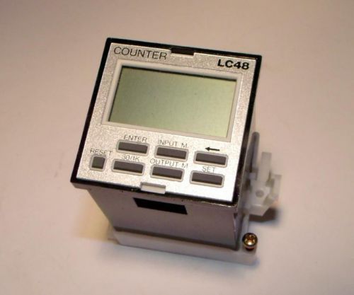 AROMAT LC48P-6B 24-240V PRESET ELECTRONIC COUNTER