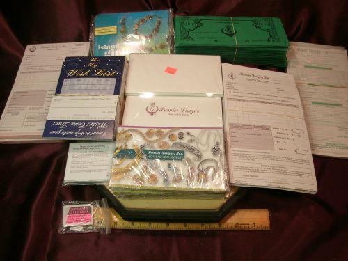 Large Lot of Premier Designs Jewelry Consultant Supplies-free ship