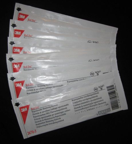 3M Red Dot repositionable monitoring electrodes Product number 2670-5