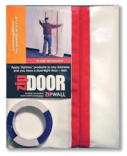 ZipWall ZDC Commercial ZipDoor Kit for Dust Containment