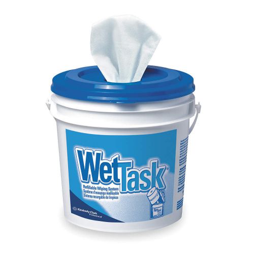 Kimtech 06001 disposable wipes, bucket, white, 6pk, free shipping, @4a@ for sale