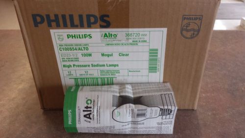C100S54/ALTO Philips  (1 lamp)  100Watt High Pressure Sodium Lamp