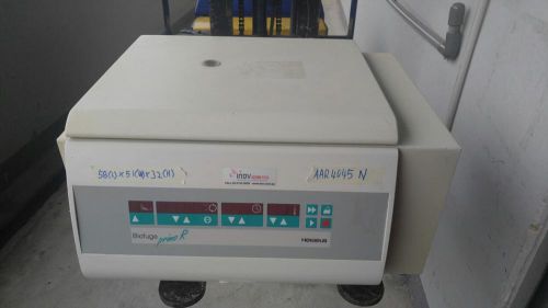 Aar 4045a - heraeus biofuge primo r centrifuge for sale