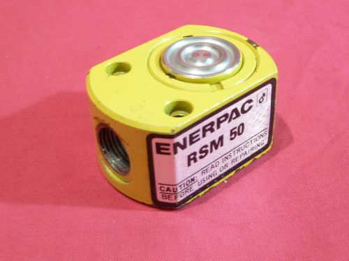 Enerpac rsm-50 hydraulic cylinder 5 ton 1/4&#034; stroke 10,000 psi for sale