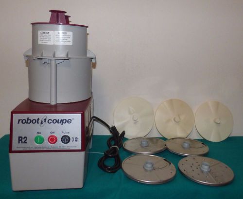 *USED* Robot Coupe R2  R2NCLR Commercial Restaurant Food Processor