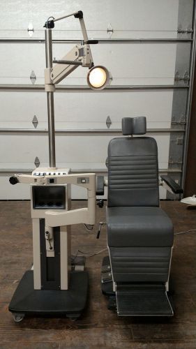 Marco deluxe ophthalmic chair and stand newly refurbished for sale