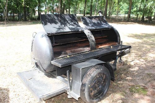 Trailer Mounted Grill/Smoker