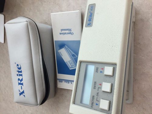 X-Rite 400 Color Reflection Sectrophotometer xrite
