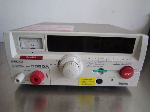 Kikusui TOS 5050A WITHSTANDING VOLTAGE TESTER