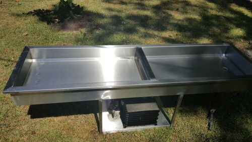 ADVANCE REFRIGERATED DROP IN 6 WELL COLD BUFFET INSERT 6 MONTHS OLD