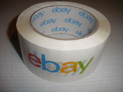 New 1 ROLL  eBay Branded Packaging Shipping Tape! 2&#034; x 75 Yards  packing