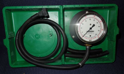 Fisher 50p pressure gauge~~water column gauge~~very nice condition for sale