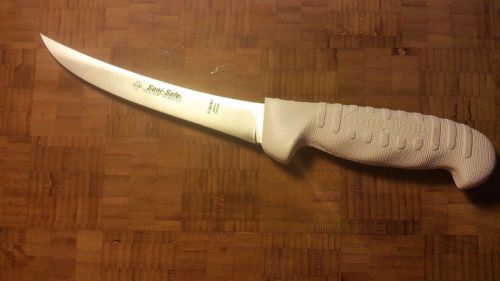 6-Inch Curved, Stiff Boning Knife. Sani-Safe by Dexter Russell. Model # S116-6MO