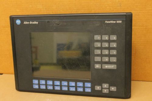 ALLEN BRADLEY 2711-K10G8 SER. D REV. A FRN. 4.43 OPERATOR INTERFACE PANEL