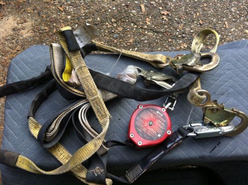 Miller scorpion personal fall limiter and harness for sale