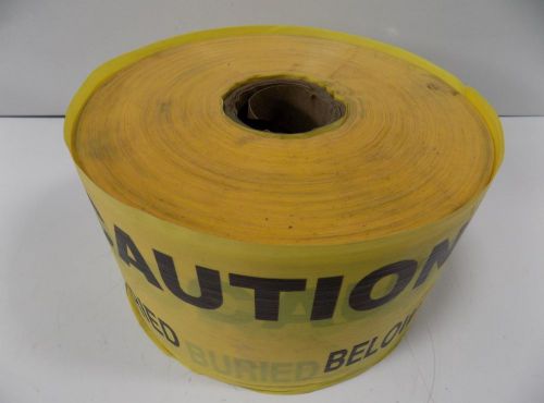 REEF INDUSTRIES EXTRA STRETCH TERRA TAPE CAUTION GAS LINE BURIED BELOW