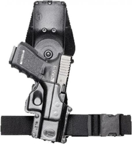 Fobus TTR Black Tactical Rubberized Thigh Rig Holster Mount w/ Straps