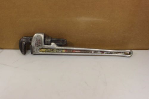 Ridgid 24&#034;  824 aluminum pipe wrench for sale