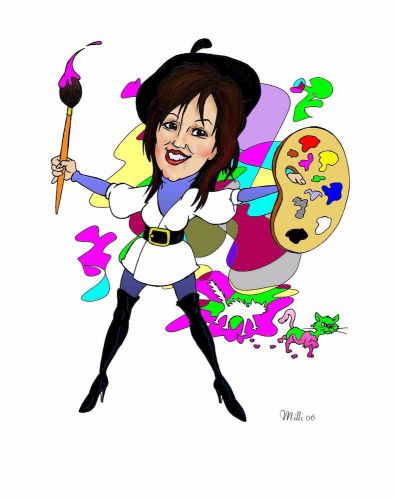 Your CARTOON CARICATURE PORTRAIT.Delivered as Jpeg file.Easy &amp; fun.Aussie artist