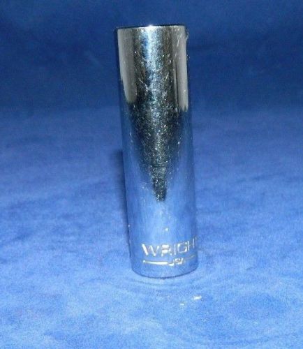 Wright  3516 usa made deep socket 3/8&#034; drive  1/2&#034;   12 point       a193 for sale
