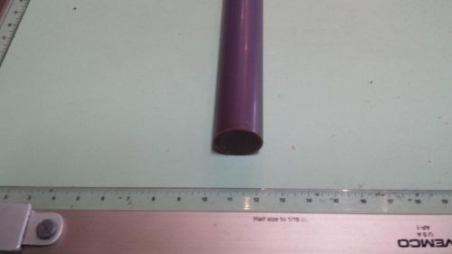 1&#034; dia. x 24&#034; long urethane / polyurethane 85 a purple rod p/n 10398 for sale