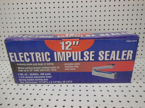Electric Impulse Sealer 12&#034;  brand new