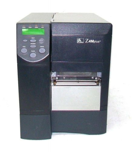 Zebra z4mplus thermal label printer (z4m00-2001-0000) - parts/tested for sale