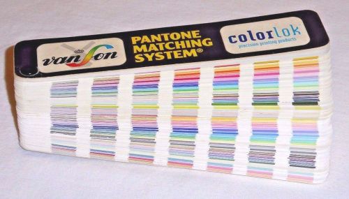 Van Son Pantone Matching System Formula Guide, 2003-2004, Stored In Drawer
