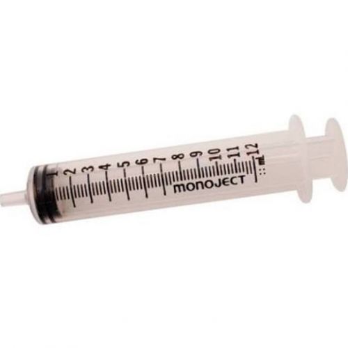 Monoject 12cc 12ml regular tip syringe 80 count sterile for sale