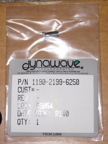 NEW Lot of 5 Dynawave SMA Straight Adapter Model #1190-2199-6250 Connectors